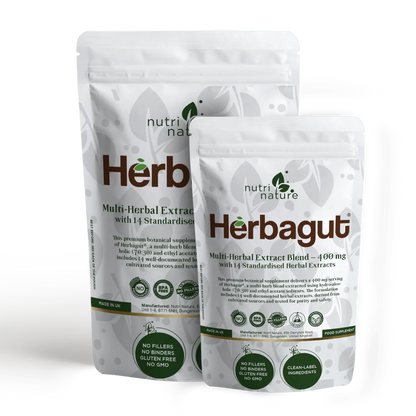 Herbagut® – Multi-Herbal Extract Blend – 400 mg - nutrinature
