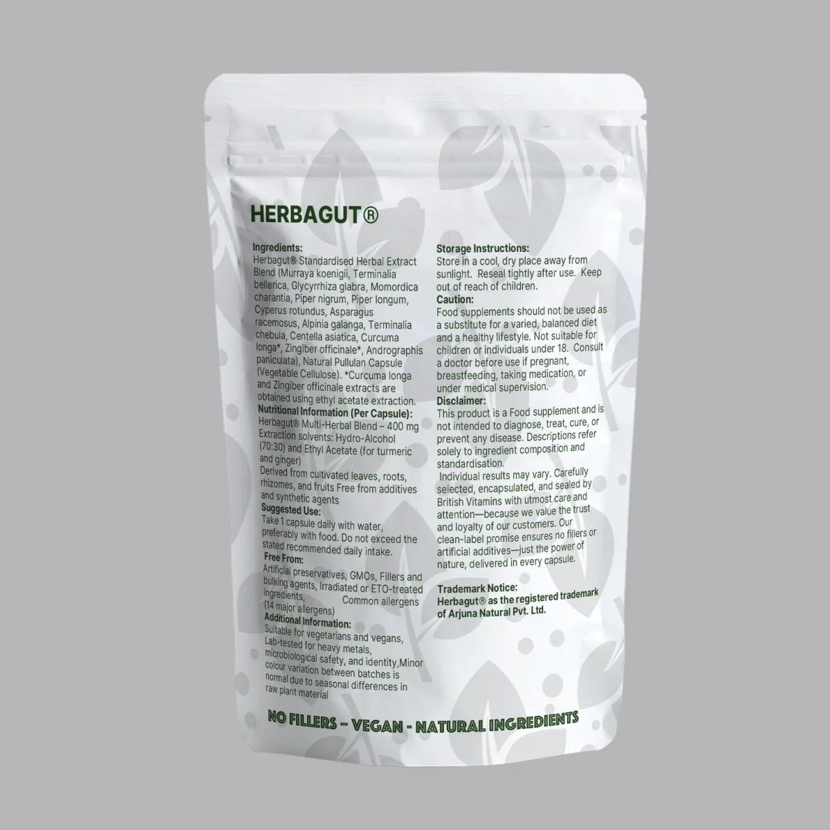 Herbagut® – Multi-Herbal Extract Blend – 400 mg - nutrinature