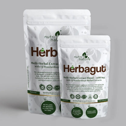 Herbagut® – Multi-Herbal Extract Blend – 400 mg - nutrinature
