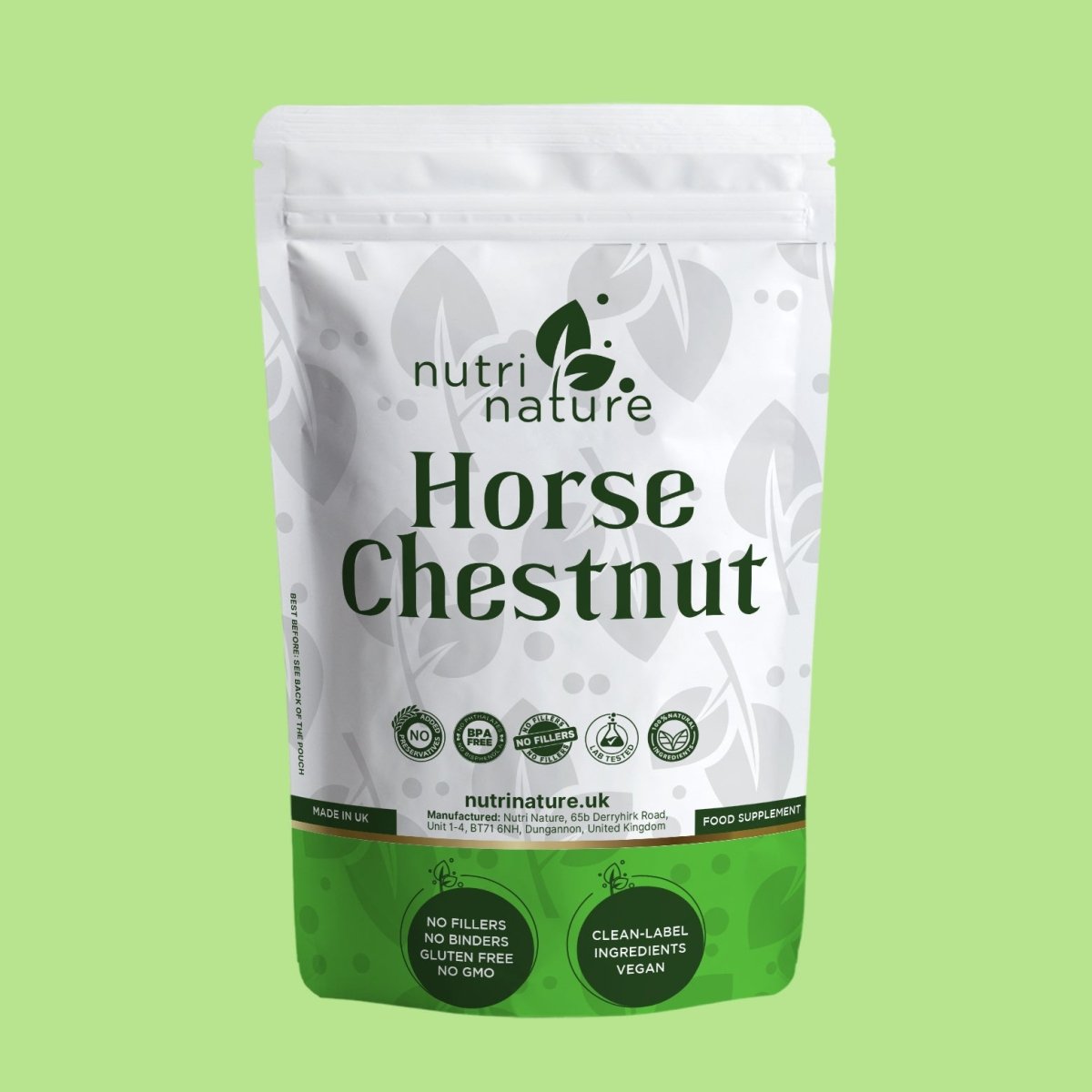 Horse Chestnut 620mg - nutrinature