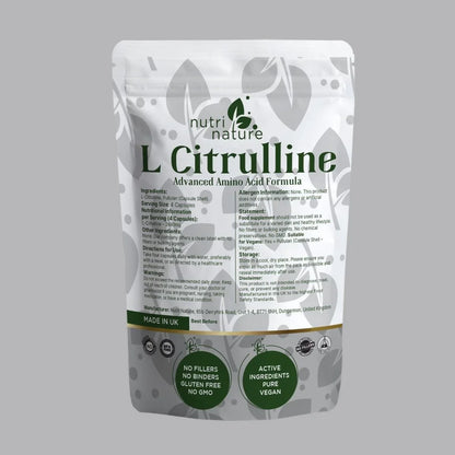 L Citrulline Clean Amino in Natural Capsules Form - nutrinature