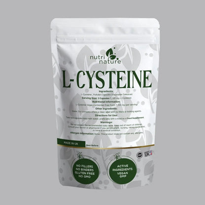 L Cysteine HCL Monohydrate Vegan - nutrinature