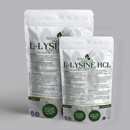 L-Lysine HCl – 500 mg - nutrinature