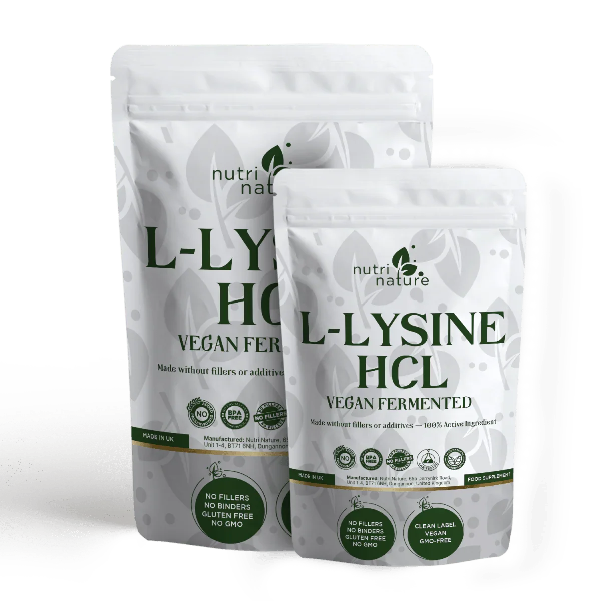 L-Lysine HCl – 500 mg - nutrinature