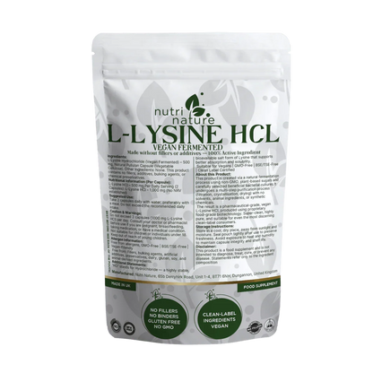 L-Lysine HCl – 500 mg - nutrinature