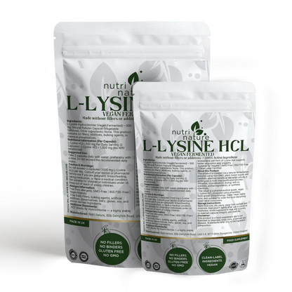 L-Lysine HCl – 500 mg - nutrinature