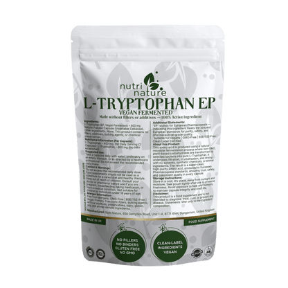 L - Tryptophan (EP, Vegan Fermented) – 400 mg - nutrinature