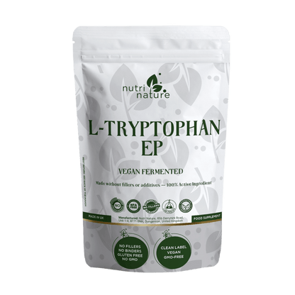 L - Tryptophan (EP, Vegan Fermented) – 400 mg - nutrinature