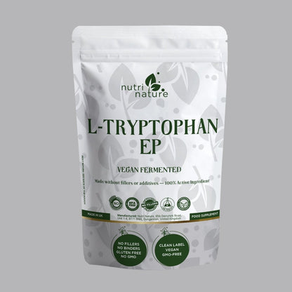 L - Tryptophan (EP, Vegan Fermented) – 400 mg - nutrinature