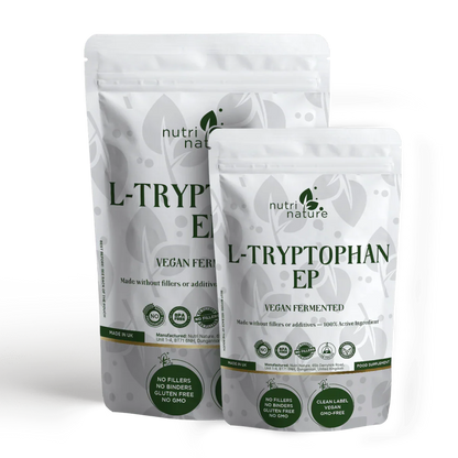 L-Tryptophan (EP, Vegan Fermented) – 400 mg - nutrinature