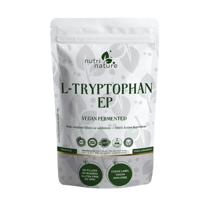 L-Tryptophan (EP, Vegan Fermented) – 400 mg - nutrinature