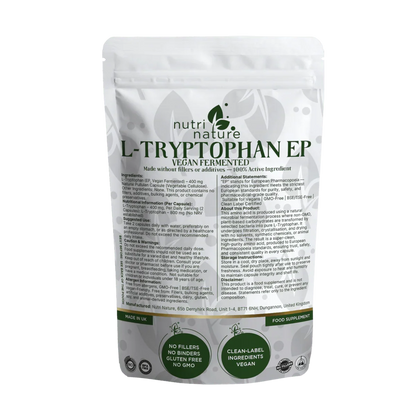L-Tryptophan (EP, Vegan Fermented) – 400 mg - nutrinature