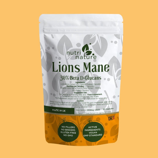 Lion's Mane 30% Beta D - Glucans - nutrinature