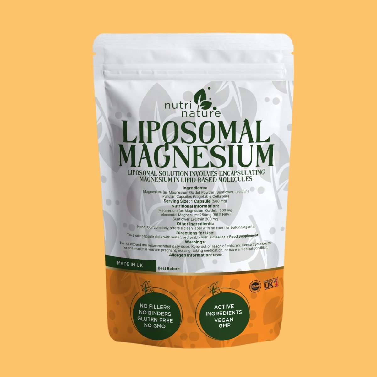 Liposomal Magnesium - nutrinature