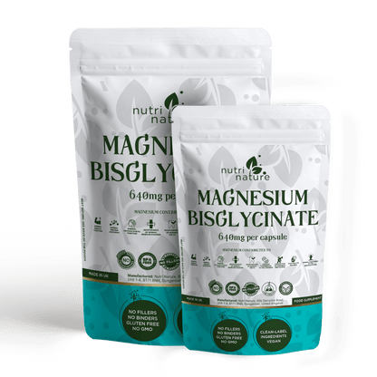 Magnesium BisGlycinate 640mg - nutrinature