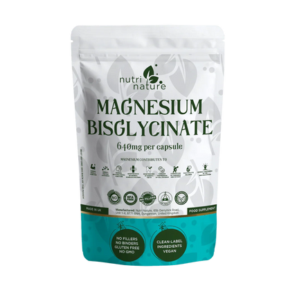 Magnesium BisGlycinate 640mg - nutrinature