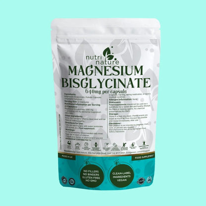 Magnesium BisGlycinate 640mg - nutrinature