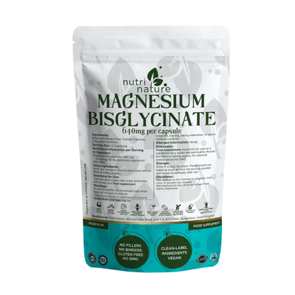 Magnesium BisGlycinate 640mg - nutrinature