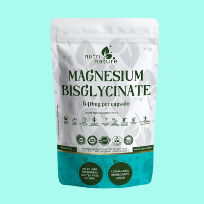 Magnesium BisGlycinate 640mg - nutrinature