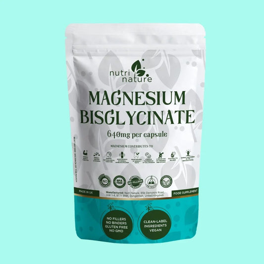 Magnesium BisGlycinate 640mg - nutrinature