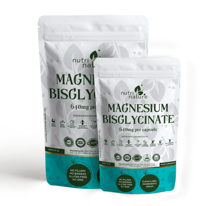 Magnesium BisGlycinate 640mg - nutrinature