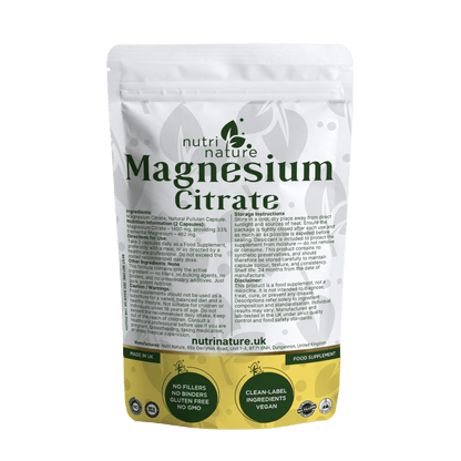 Magnesium Citrate 1400mg - nutrinature