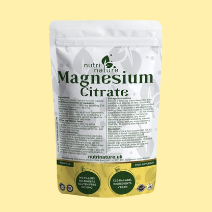 Magnesium Citrate 1400mg - nutrinature