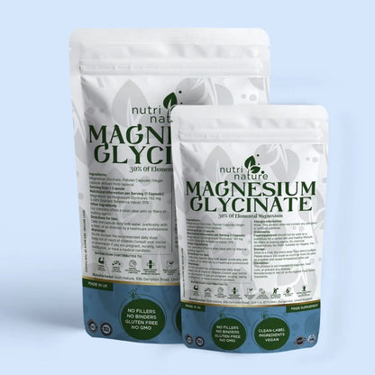 Magnesium Glycinate contains 30% elemental magnesium - nutrinature