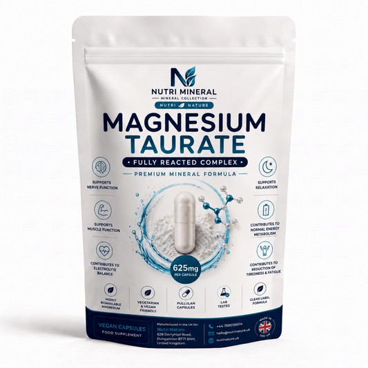 Magnesium Taurate 625mg - nutrinature