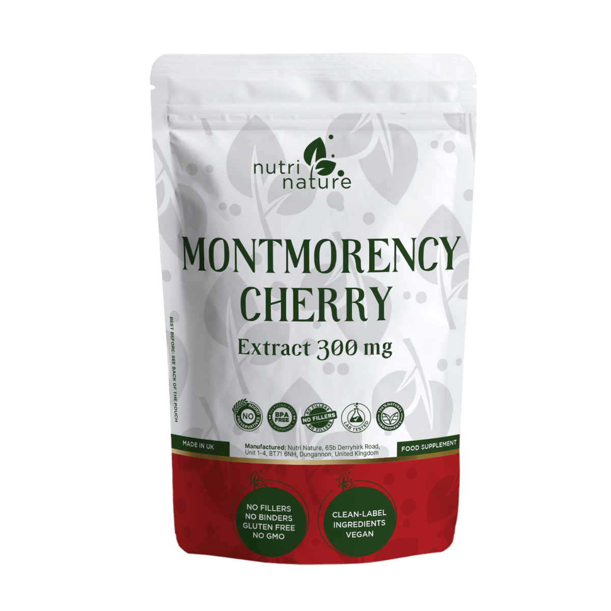 Montmorency Cherry Extract – 300 mg - nutrinature