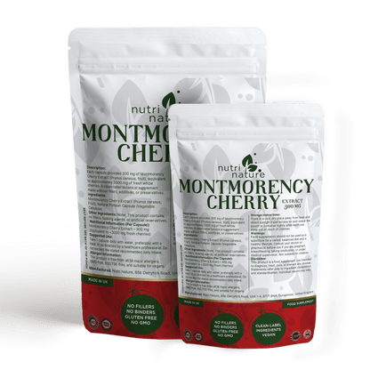 Montmorency Cherry Extract – 300 mg - nutrinature