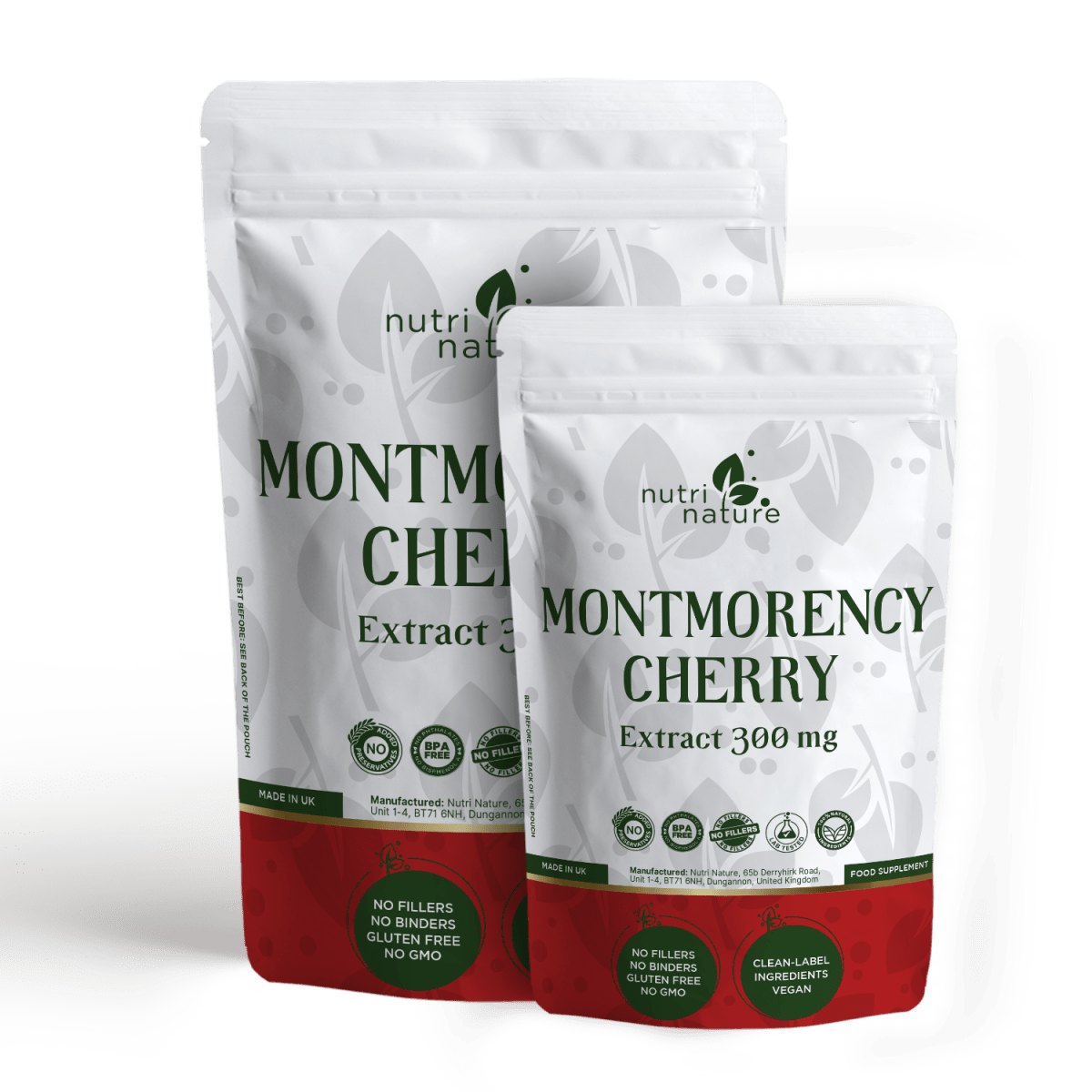 Montmorency Cherry Extract – 300 mg - nutrinature