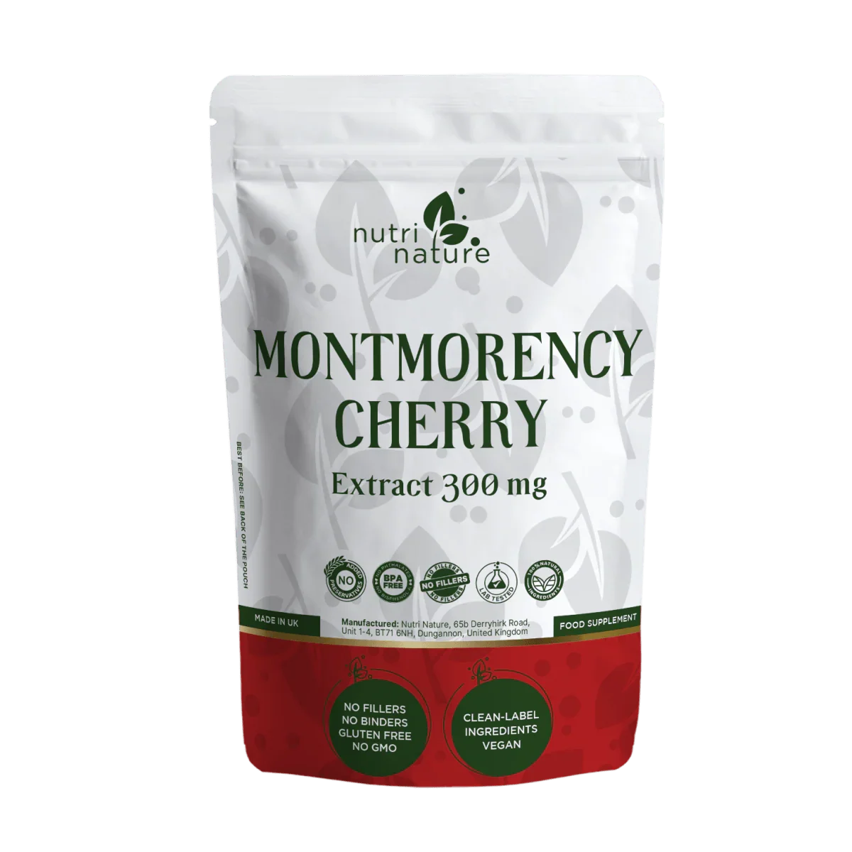 Montmorency Cherry Extract – 300 mg - nutrinature