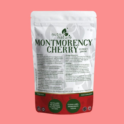 Montmorency Cherry Extract – 300 mg - nutrinature