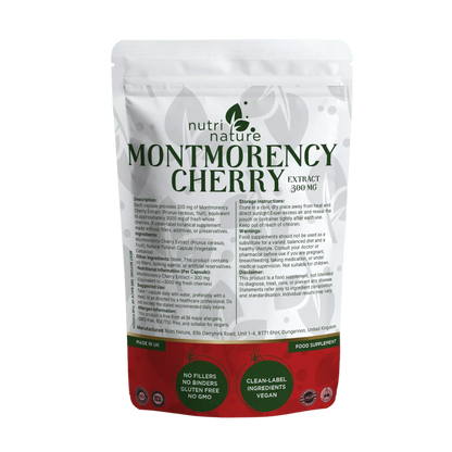Montmorency Cherry Extract – 300 mg - nutrinature