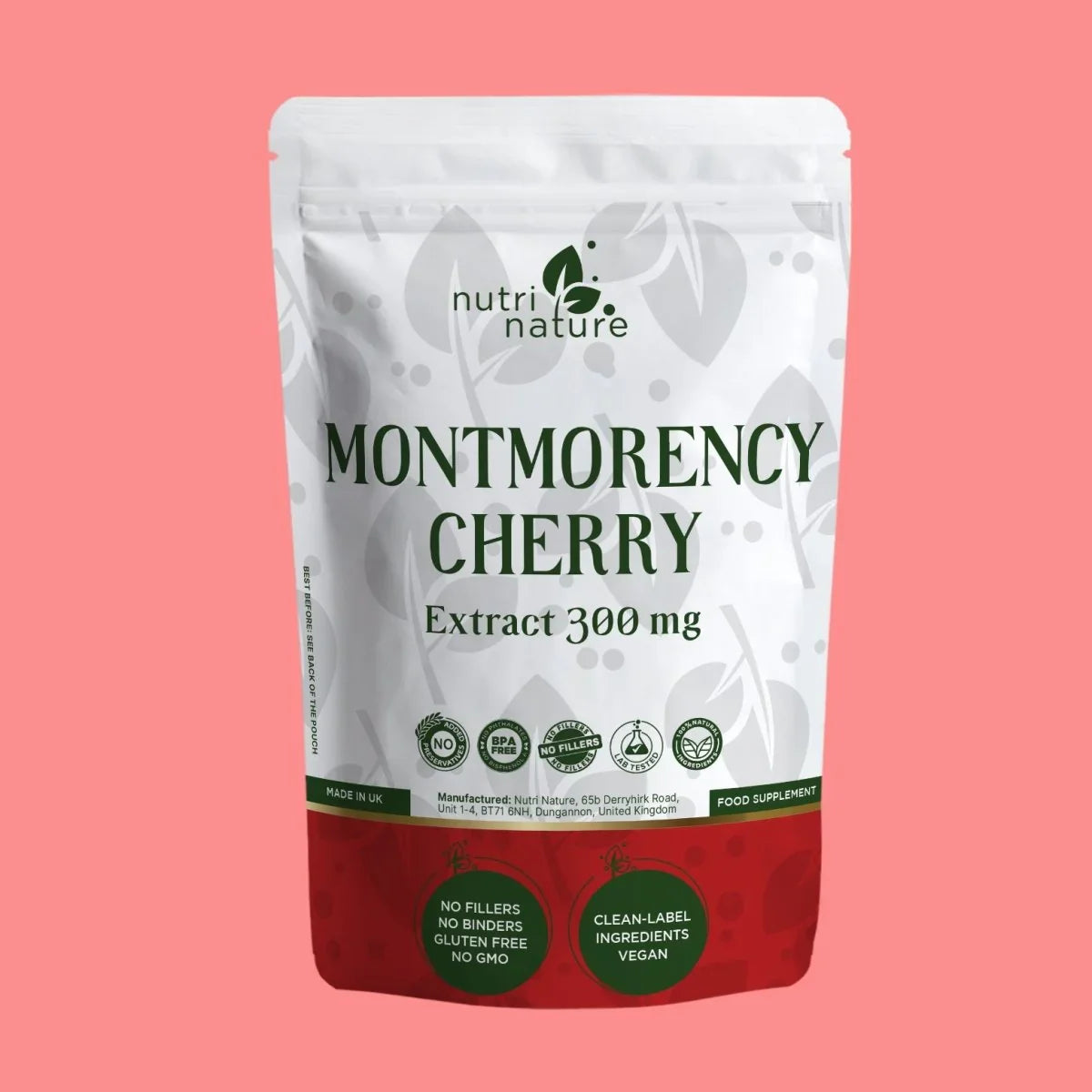 Montmorency Cherry Extract – 300 mg - nutrinature