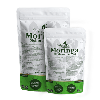 Moringa Olifera Leaf 550mg - nutrinature