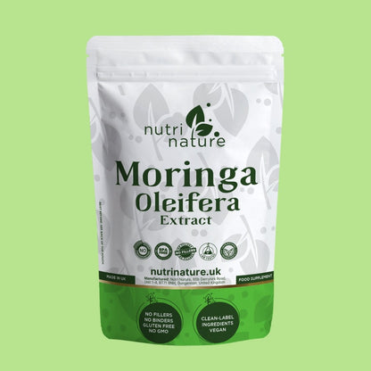 Moringa Olifera Leaf 550mg - nutrinature