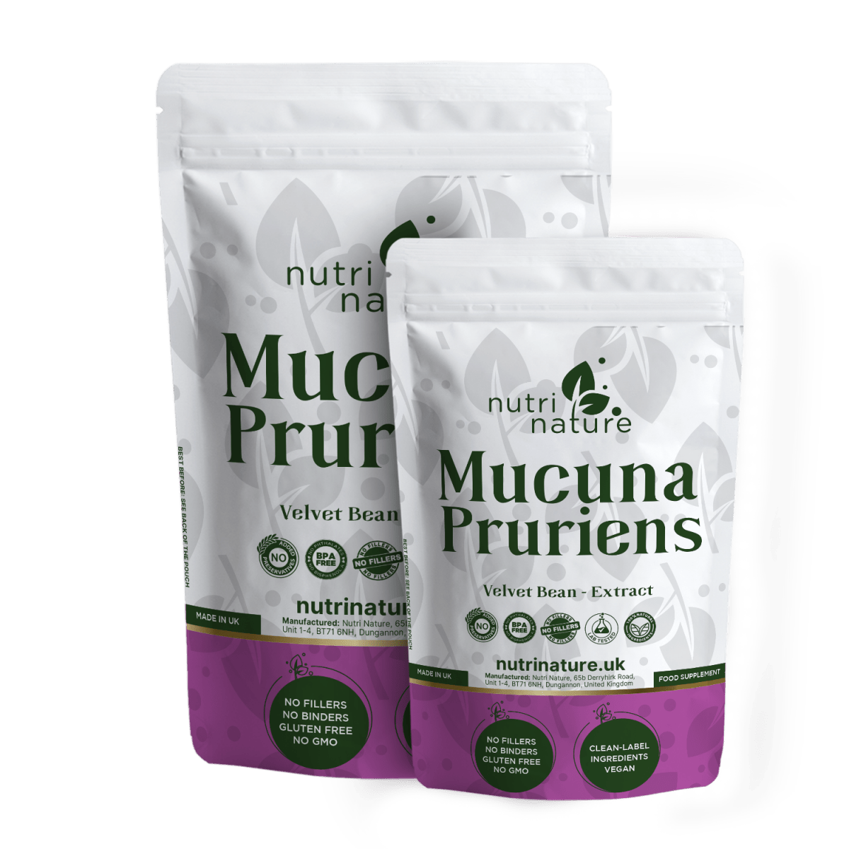 Mucuna Puriens 400mg - nutrinature