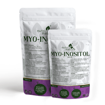 Myo - Inositol – 500 mg - nutrinature