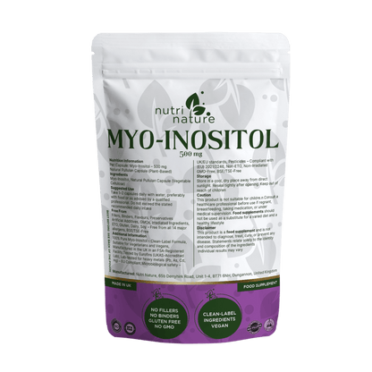 Myo - Inositol – 500 mg - nutrinature