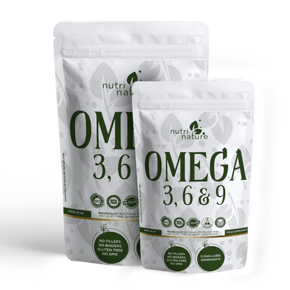 Omega 3, 6, & 9 Softgels 1000mg - nutrinature