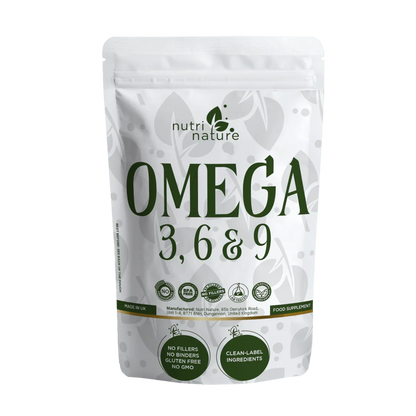 Omega 3, 6, & 9 Softgels 1000mg - nutrinature