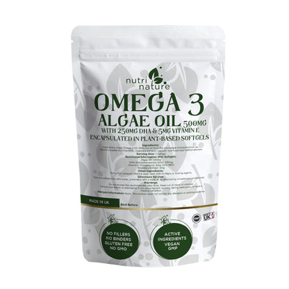 Omega 3 Algae oil - nutrinature