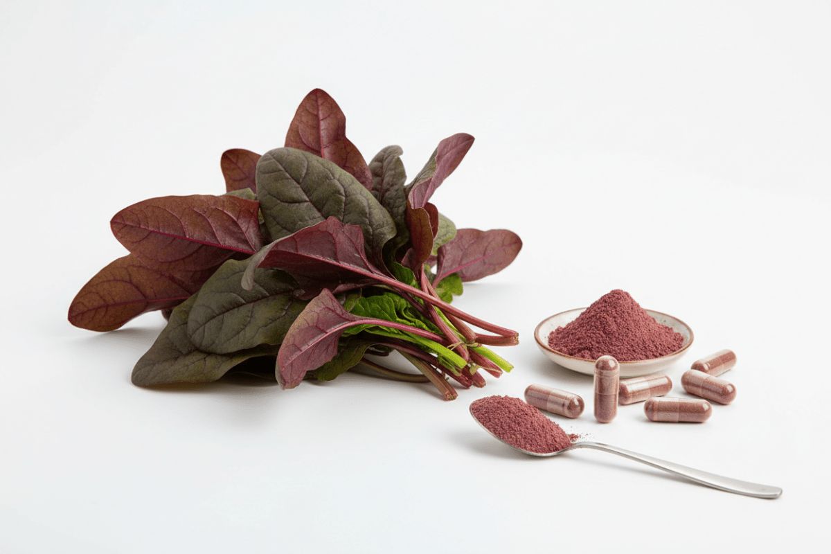 Oxystorm® Red Spinach Extract Natural Nitrate Source 10× More Than Beetroot - nutrinature