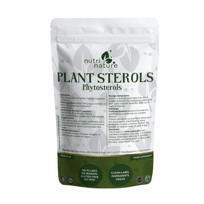 Plant Sterols Phytosterols Vegan Capsules - nutrinature