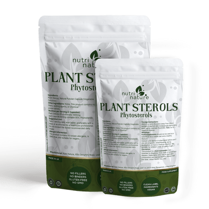 Plant Sterols Phytosterols Vegan Capsules - nutrinature