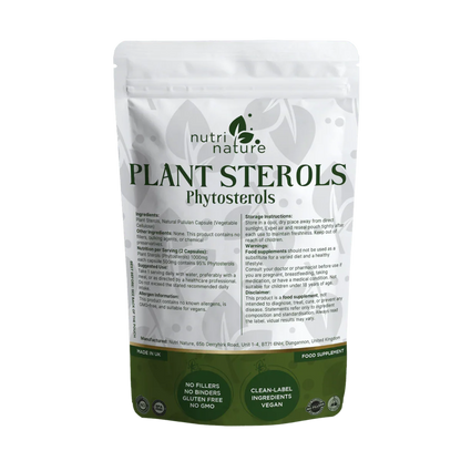 Plant Sterols Phytosterols Vegan Capsules - nutrinature