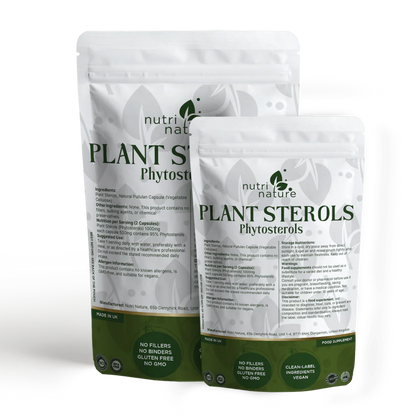 Plant Sterols Phytosterols Vegan Capsules - nutrinature