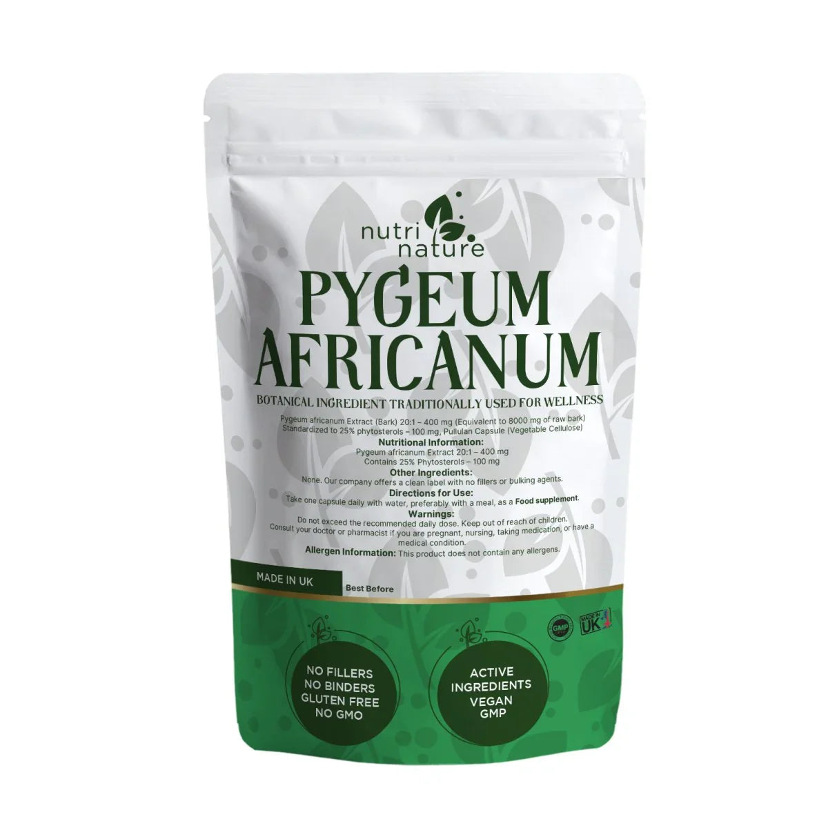 Pygeum Africanum - nutrinature